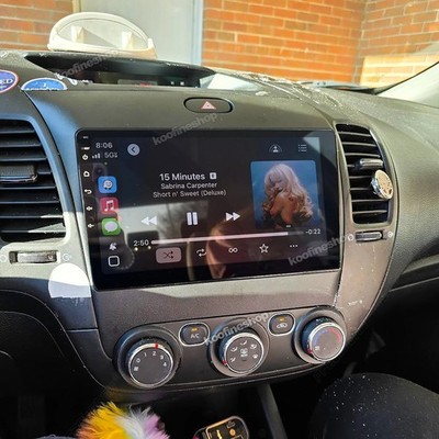 CarPlay Radio Stereo GPS Android 15 For Kia Forte 2013 2014 2015 2016 2017 2018