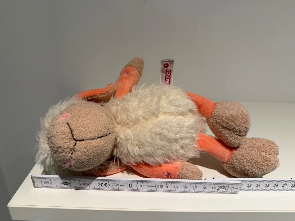 Nici Jolly Mäh Mellow Schaf ca. 25 cm Stofftier Kuscheltier Orange Mädchen - Bild 4 von 4