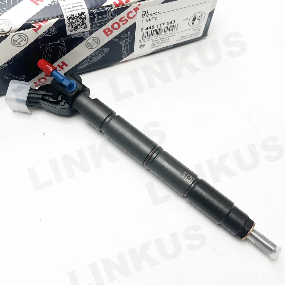 1x Inyector de combustible 0445117043 para Ford Powerstroke F250 F350 Super Duty 15-19 6,7 L Foto 2 de 4