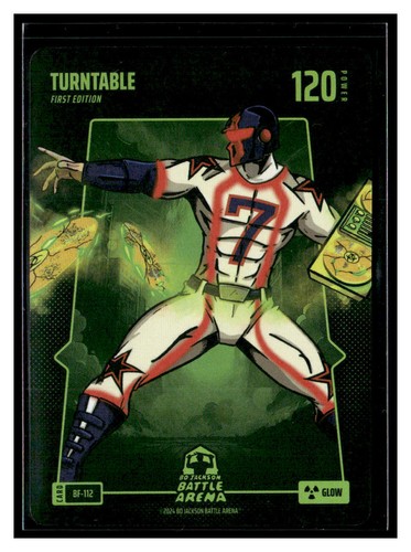 Bo Jackson Battle Arena #BF-112 Turntable Trae Turner Glow Foil