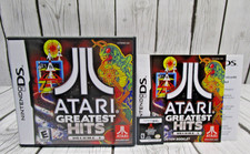 Atari Greatest Hits: Volume 1 (Nintendo DS, 2010) Complete w/ Manual & Inserts