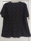 Sienna Love Women's XL Two Pocketed Short Sleeved Scrub Top With Hearts Design — photo 7