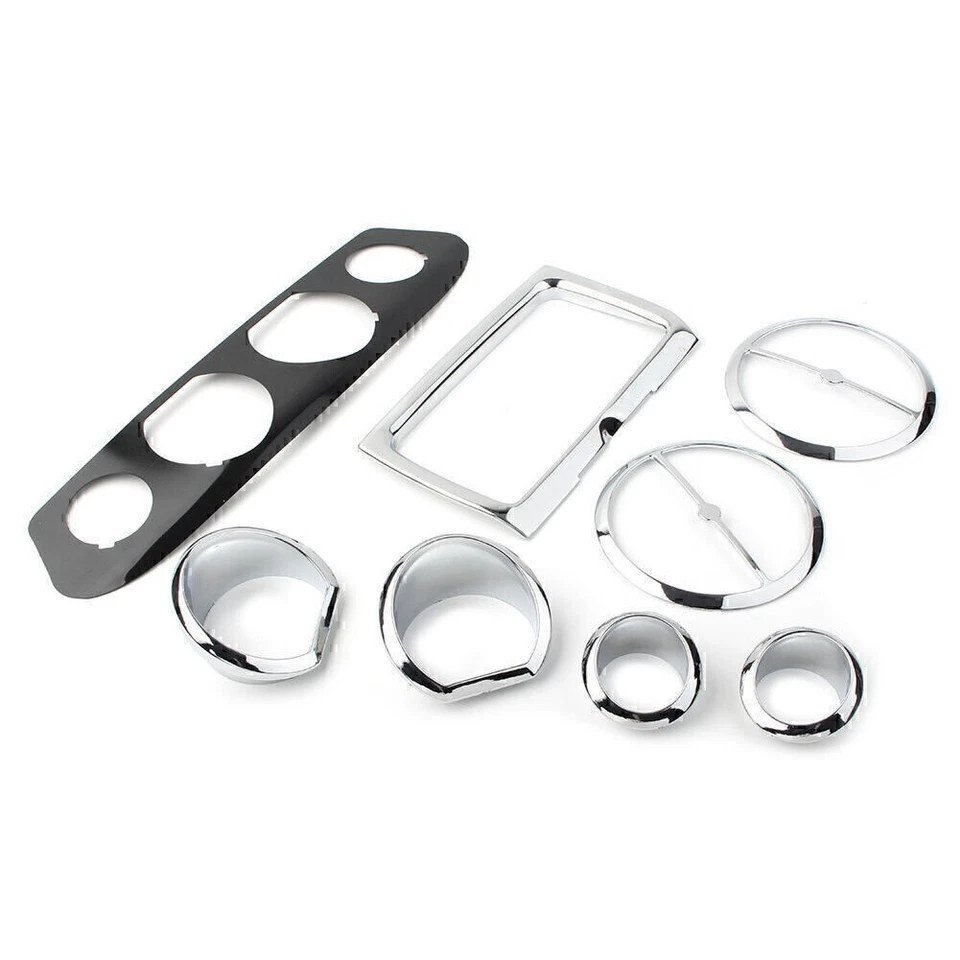 Abdeckplatte für verchromte Lünette für Harley Touring Electra Glide 2014+ 8St - Bild 3 von 4