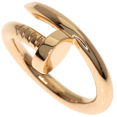 Cartier Juste un Clou Classic Ring K18 Pink Gold Size 50 US Size No. 5.5 Y0406