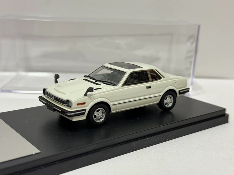 402-644 Hi-Story 1/43 本田 ホンダ Prelude XXR 1/43 Honda PRELUDE XXR (1981) ブルーメタリック・シルバー[ハイ