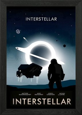 Interstellar Trending Gerahmtes Wandbild Poster Leinwanddruck Bild
