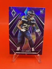 2024 Panini Phoenix - Rookies D.J. James #172 Purple (RC) SEAHAWKS SUPER BOWL