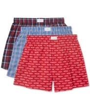 Tommy Hilfiger Cotton Classics Woven Boxer 3-Pack Medium