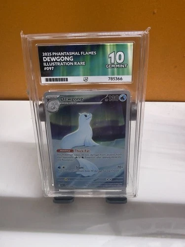 Pokémon TCG Dewgong 097/094 Phantasmal Flames Ace 10