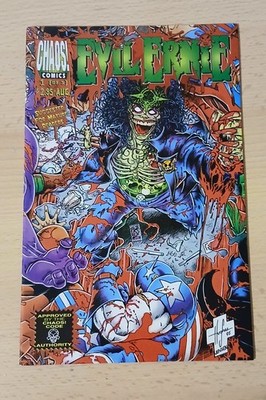 Evil Ernie Vs. the Super Heroes #1 (Chaos! Comics August 1995) sealed 