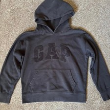 Gap black embroidered hoodie personal