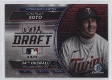2023 Bowman Draft Bowman Draft Night Refractor 65/250 Charlee Soto #BDN-4 3lf