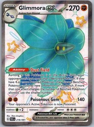 Glimmora ex 218/091 Paldean Fates