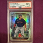 2023 BOWMAN CHROME PROSPECTS LUNAR GLOW REFRACTOR #BCP71 ROMAN ANTHONY PSA 10