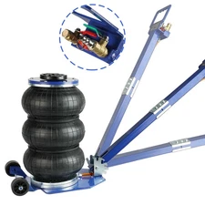 For Car SUV Lifting Triple Bag Air Jack 3 Ton 6600lbs Pneumatic Jack  5.5"-17.7"