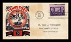 DR JIM STAMPS US COVER TENNESSEE STATEHOOD FDC SCOTT 941 KEN BOLL CACHET CRAFT
