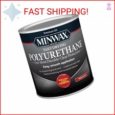 Minwax 63000 Fast Drying Polyurethane Clear Gloss, Quart