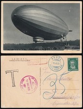 Zeppelin LZ 127 – Amerykańska podróż - 1928 – Poczta załogowa – Michel 800 euro