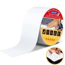 RV Roof Sealant Tape White, 2 Inch x 50 Feet RV Repair Roof Sealer Seal Tape ...