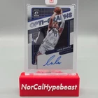 2021-22 Panini Donruss Optic Basketball LUKA DONCIC Opti-Graphs Auto /25 On-Card