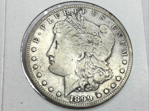 1899-S Morgan Dollar in fine/very fine