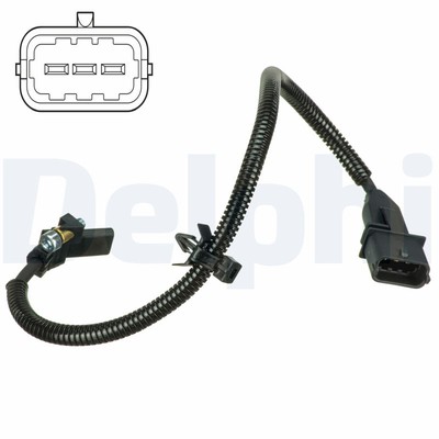 Delphi SS11321 Sensor, Crankshaft Pulse for Chevrolet, Opel, Vauxhall