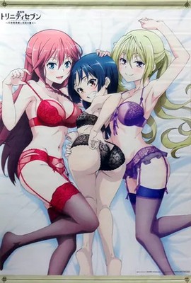 Trinity Seven B2 Tapestry Lilith Akio Liese Blu-ray/DVD Bonus