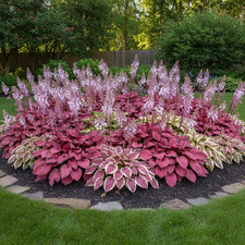 100 Hosta Seeds for Planting Outdoors, Mixed Color Rare Perennial Flower See...