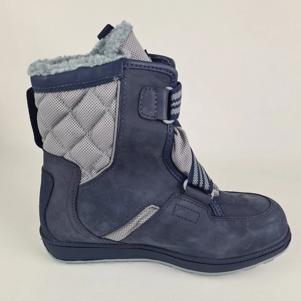 🚨 Timberland Snow Stomper XT Winter 36946 Boots Blue Size 6 Youth = 7.5 Women - Image 3 of 4