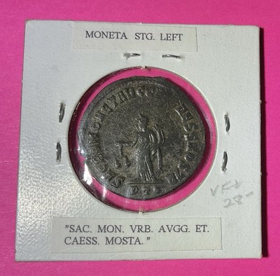 Amazing  condition Ancient Coin Maximus II As Caesar AD 309-313