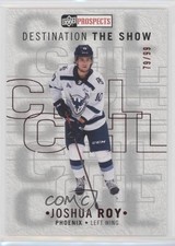 2021-22 Upper Deck CHL Achievements Silver 79/99 Joshua Roy #A3 16oq