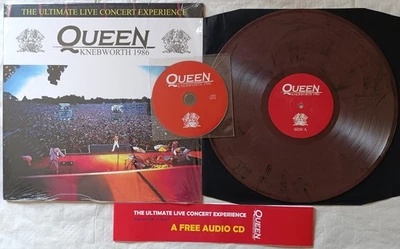 QUEEN... Vinyl MARBRED PURPLE + CD - Photo 1/4