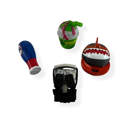 Hasbro Transformers Botbots Lot of 4 Stapler Bat Drink Mixed Lot