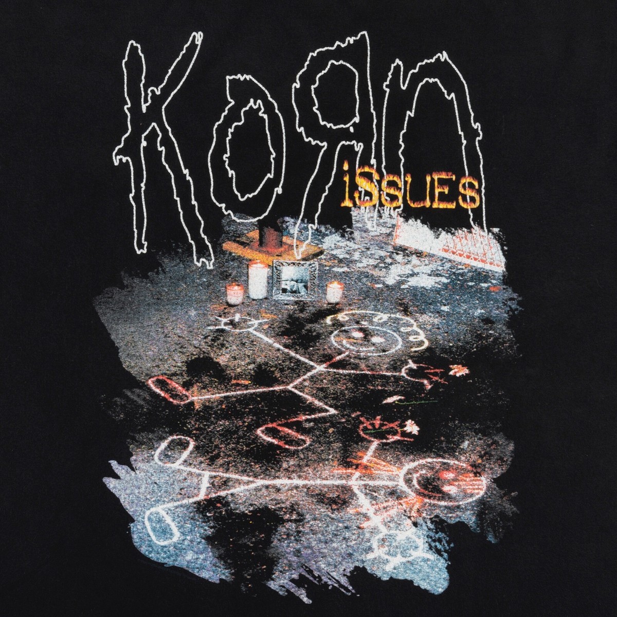 90s korn Tシャツ ヴンテージ issues 藁人形 バンド KORN Issues T-Shirt XL Vintage 1999 90s pioneers of the nu