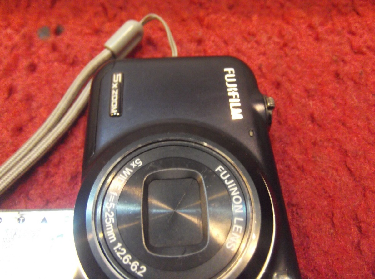 Fujifilm FINEPIX JX-Series JX400 16.0MP 5x Digital Camera - Black