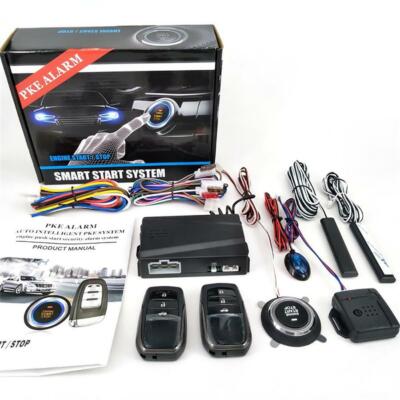 SUV Car Alarm Remote Start Keyless Vehicle Security System Engine Starter DC12V