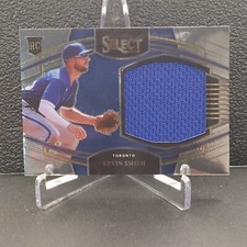 2022 SELECT KEVIN SMITH HORIZONTAL ROOKIE JUMBO SWATCH TORONTO BLUE JAYS