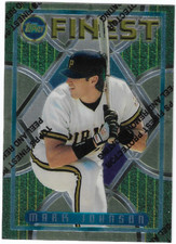 1996 Topps Finest #236 Mark Johnson Pittsburgh Pirates