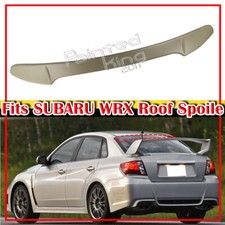 08-14 Unpainted Fits Subaru Wrx Sti 3rd Impreza Sedan Dto Type Rear Roof Spoiler