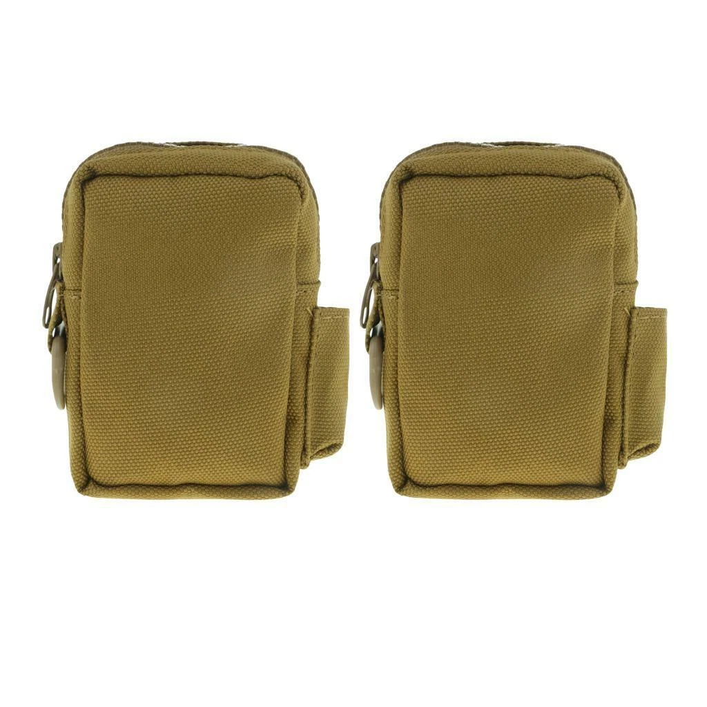 Utility pouch belt outlet