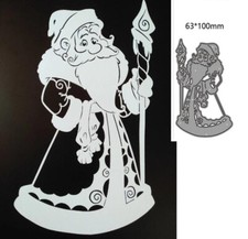 Santa Claus Metal Cutting Dies Scrapbooking Paper Craft Mould Embossing Stencils