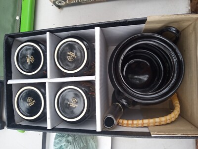 Otagiri Japan Tea Set Black