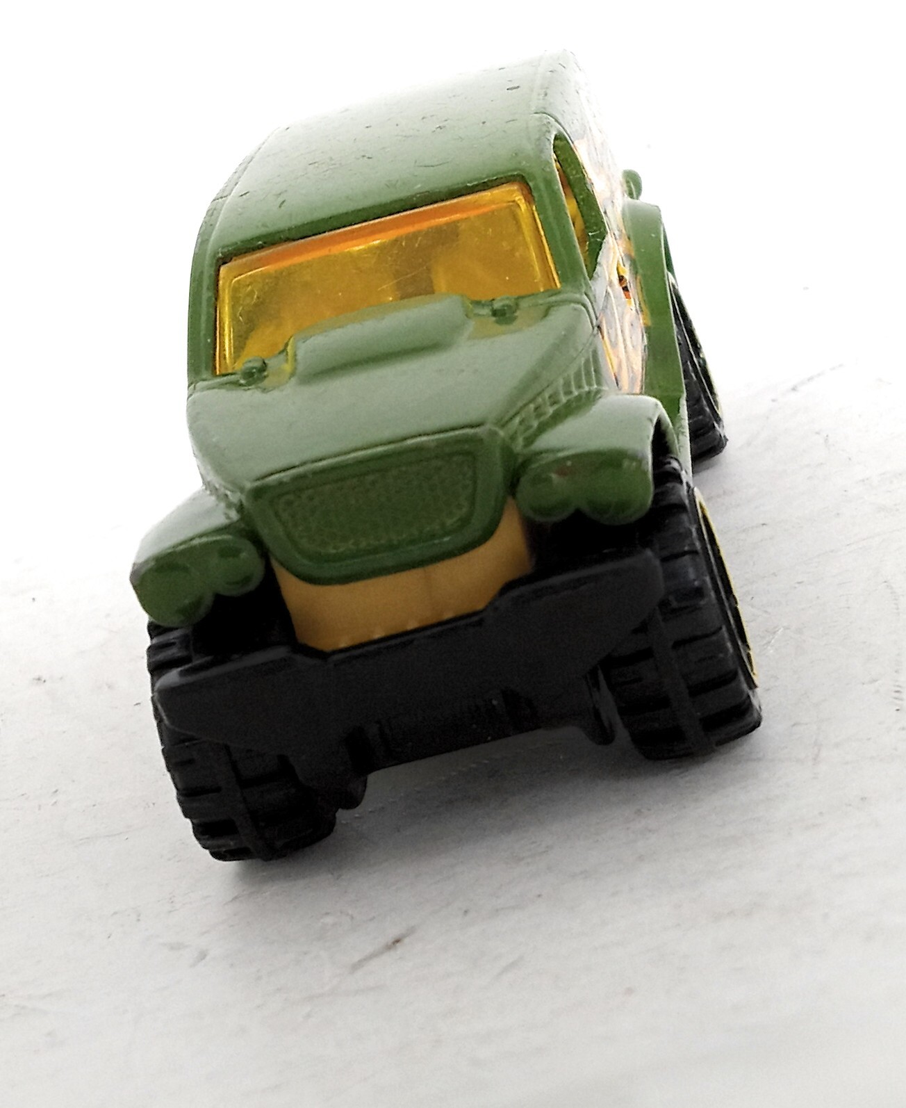 Hot Wheels Green Power Panel 2002 Mattel Diecast Toy Vehicle 1:64