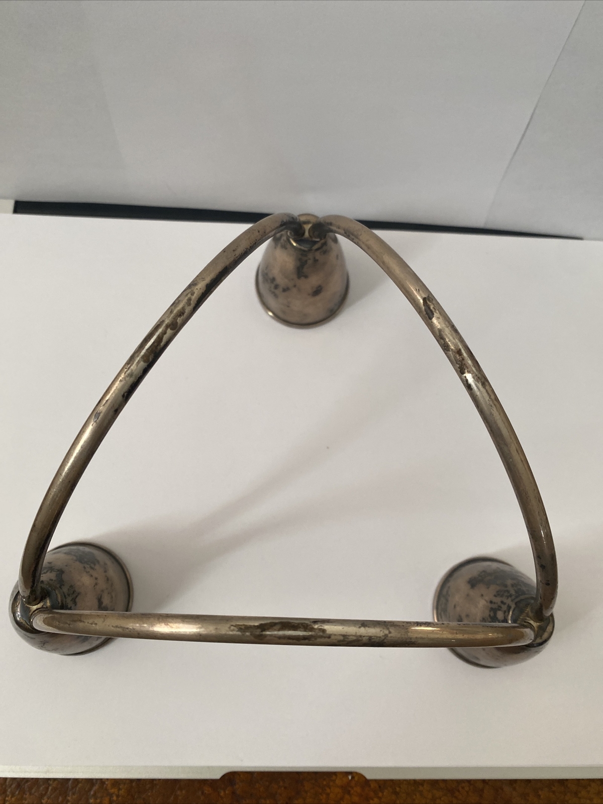Vtg 40s Modern Duchin Creation Sterling Silver Danish 3 Arm Triple Candle Holder