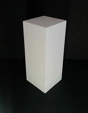 36" White Display Pedestal Stand Riser Column Pillar - Wedding Parties