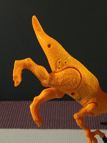 Chap Mei Light Up Roaring Orange Dinosaur Therizinosaurus Big Claw Figure Valley - Picture 6 of 9