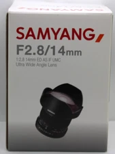 Samyang 14mm F2.8 Full Frame Ultra Wide Angle Lens FOR CANON