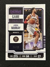 JAMAL MURRAY 2023-24 Contenders GAME TICKET PURPLE PARALLEL NUGGETS #98 SP 04/25
