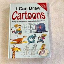 I Can Draw Cartoons Easy Step by Step Guide Animals Sports Fantasy Monsters 8