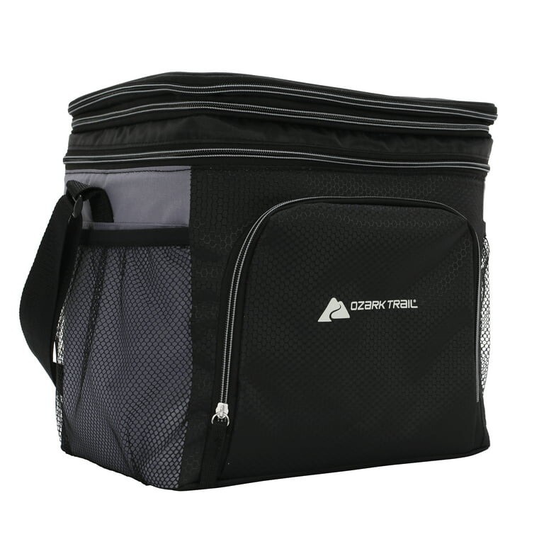 Ozark Trail 24-Can Soft-Sided Cooler, Black